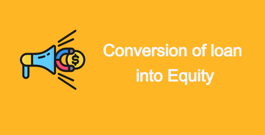 CONVERSION OF LOAN INTO EQUITY