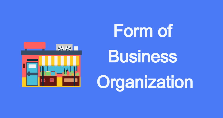 Form of Business Organization